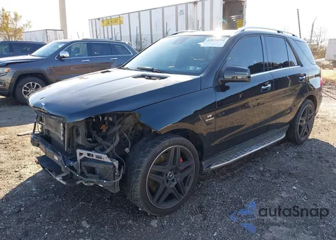 2015 Mercedes-Benz Ml 63 Amg 4Matic from USA, damaged, VIN 4JGDA7EB9FA471256